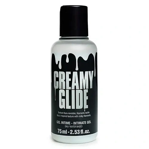 Лубрикант на водной основе Creamy Glide с имитацией спермы, 75 мл