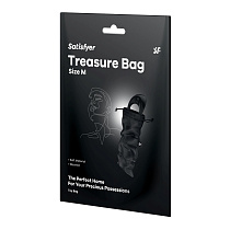 Мешочек для секс-игрушек Satisfyer Treasure Bag M, черный