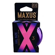 Презервативы увеличенного размера Maxus SO XXL, 3 шт