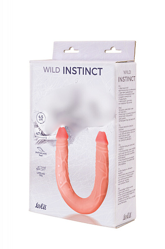 Двусторонний фаллоимитатор Wild, 47 см