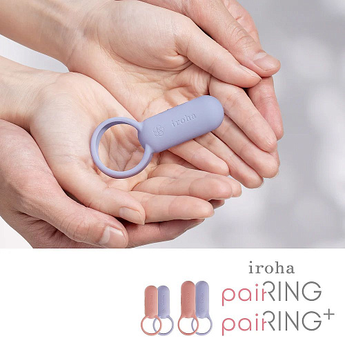 Эрекционное виброкольцо Tenga paiRING+ Very Peri с&nbsp;усиленной вибрацией, лаванда