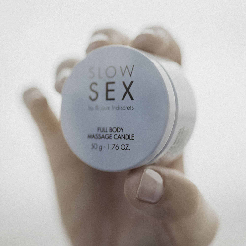 Массажная свеча Bijoux Indiscrets Slow Sex, 50 г