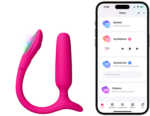 Маленькая анальная пробка с&nbsp;ДУ&nbsp;Lovense Lush Anal