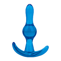 Анальный стимулятор Blue Line Tear Drop Butt Plug, диам. 2.5 см