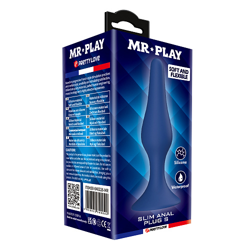 Анальная пробочка Mr&nbsp;Play Slim Anal&nbsp;S