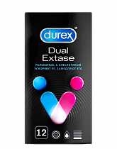 Рельефные презервативы Durex Dual Extase 12 шт