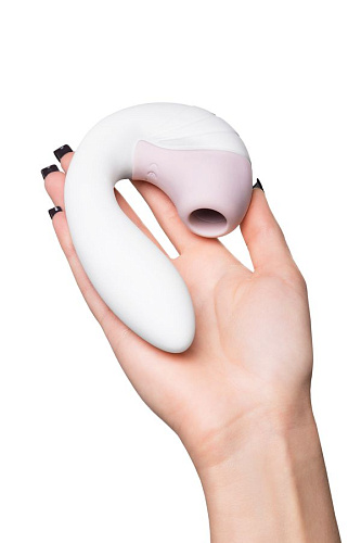 Вакуумный клиторальный стимулятор Satisfyer Supernova, белый