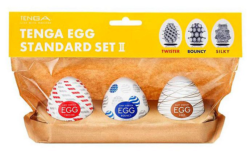 Набор мини-мастурбаторов яиц Tenga Egg Standard Set&nbsp;2