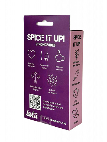 Перезаряжаемая вибропробка с ДУ Spice It Up! Charm, диам. 3.2 см