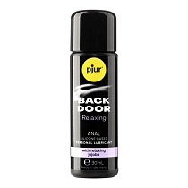 Концентрированный и расслабляющий силиконовый анальный лубрикант Pjur Back Door, 30 мл