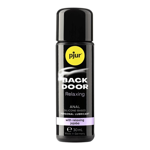 Концентрированный и расслабляющий силиконовый анальный лубрикант Pjur Back Door, 30 мл