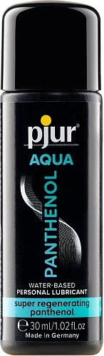 Водный увлажняющий вагинальный лубрикант Pjur Aqua Panthenol, 30 мл