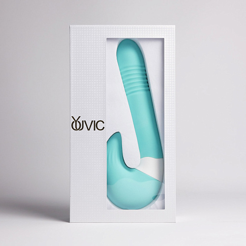 Вибростимулятор зоны G 2-в-1 с ДУ Youvic, синий