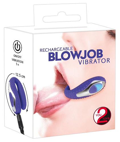 Вибратор-клипса для минета Blowjob-Vibrator