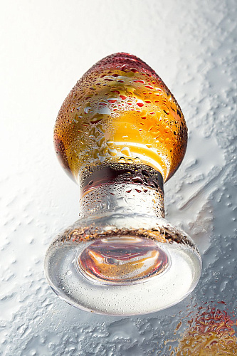 Стеклянная анальная пробка