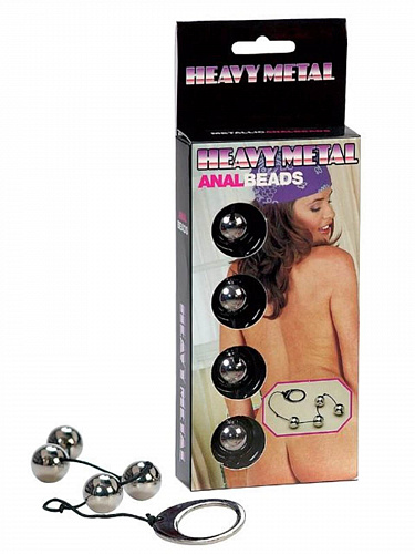 Анальные шарики Heavy Metal Anal Beads