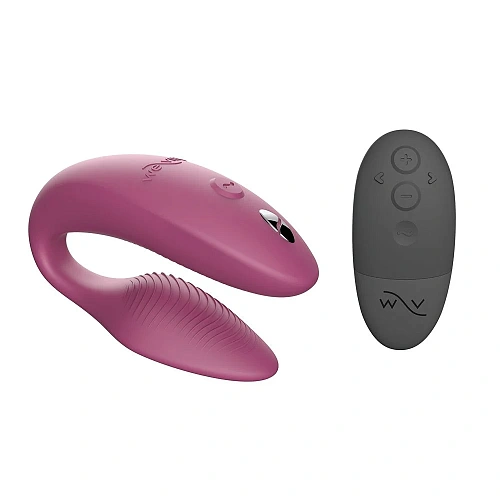 Стимулятор для пар с приложением We-Vibe Sync 2, розовый