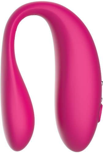 Парный вибромассажер с&nbsp;ДУ&nbsp;Twin, розовый
