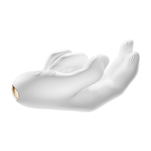 Вибратор для точки G&nbsp;в&nbsp;форме ладони Secwell Golden Hand G-Spot