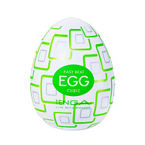 Мини-мастурбатор яйцо Tenga Egg Cubic