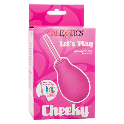 Анальный душ CalExotics Cheeky One-Way Flow, розовый