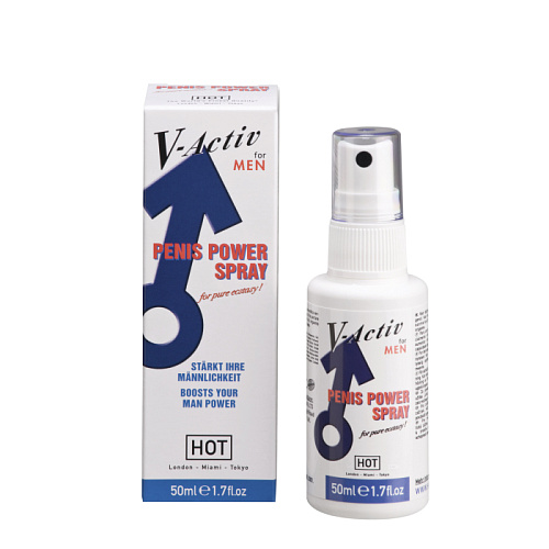 Стимулирующий спрей V-Active Penis Power, 50 мл