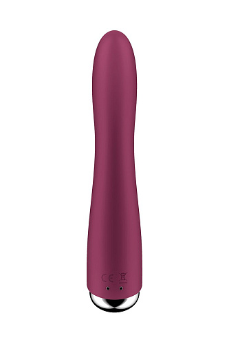 Вибратор для точки G с ротацией Satisfyer Spinning Vibe 1, бордовый