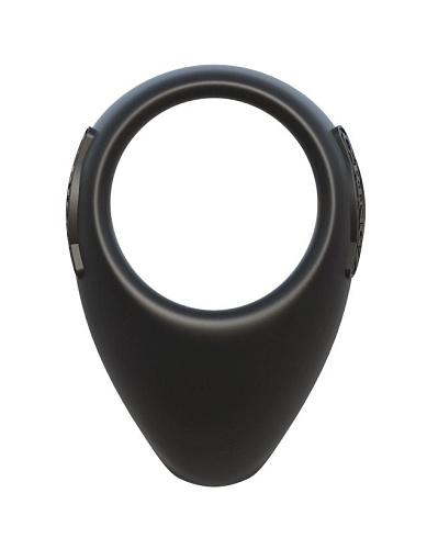Эрекционное кольцо на пенис и мошонку с ребристым отростком C-Ringz
