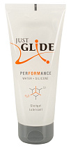Лубрикант на водно-силиконовой основе Just Glide Performance, 200 мл