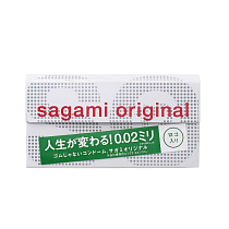 Ультратонкие полиуретановые презервативы Sagami Original 0.02, 12 шт