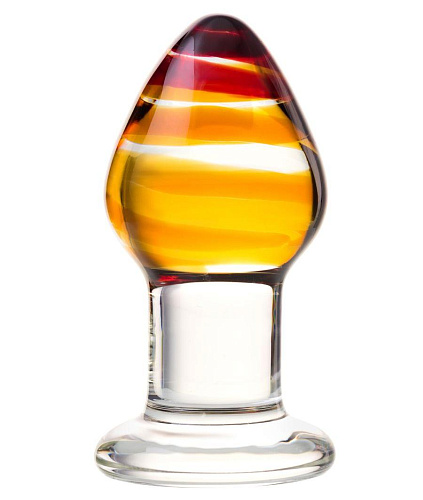 Стеклянная анальная пробка