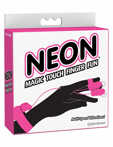 Вибратор на палец Pipedream Neon Magic Touch Finger Fun