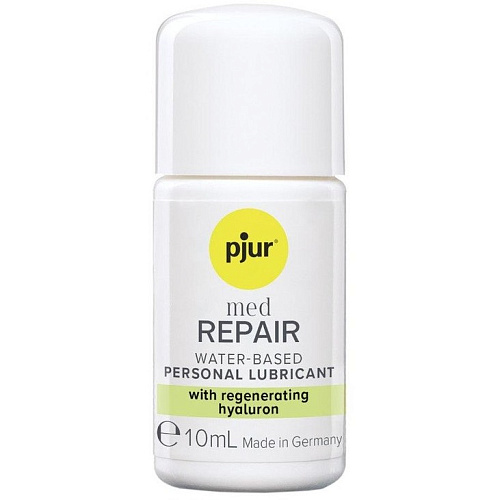 Увлажняющий водный вагинальный лубрикант с гиалуроновой кислотой Pjur Med Repair glide, 10 мл