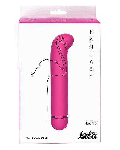 Вибростимулятор Fantasy Flamie, розовый