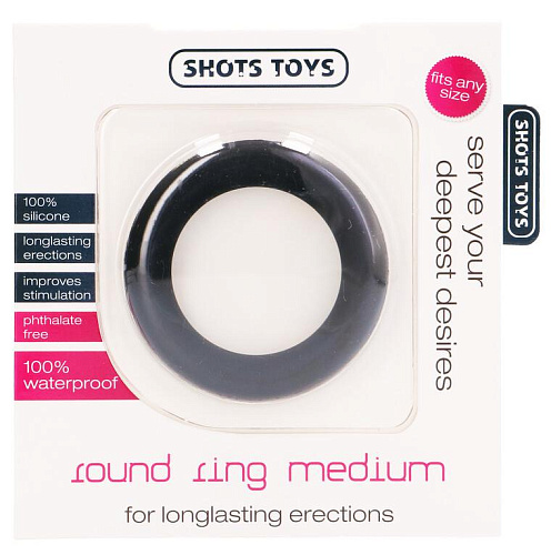 Эрекционное кольцо Round Cockring Medium