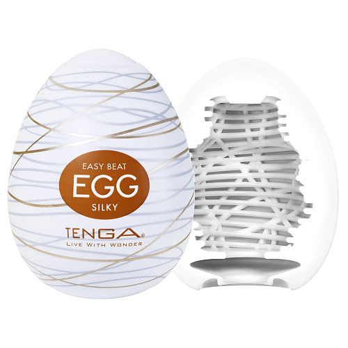 Мини-мастурбатор яйцо Tenga Egg Silky