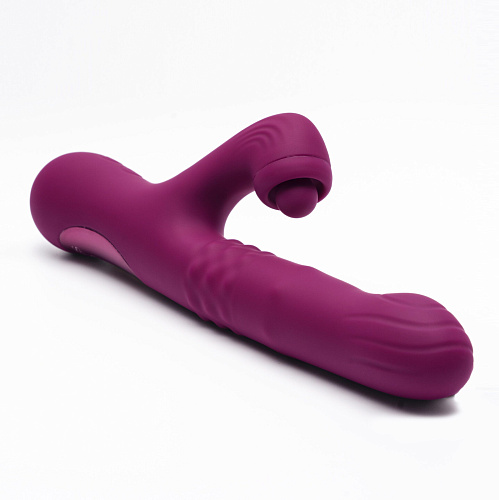 Вибратор-кролик с&nbsp;движением Selove ComePlay, фиолетовый