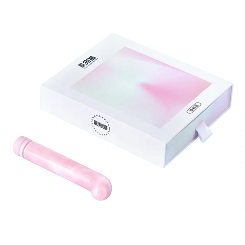 Стеклянный мини-вибратор BeYourLover Magic Cane, розовый