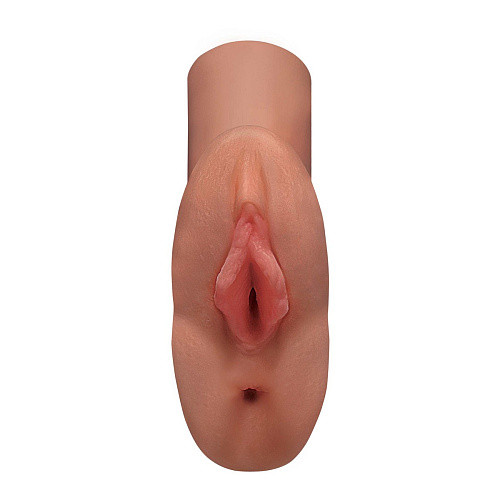 Двойной реалистичный мастурбатор вагина-анус PDX Plus Perfect Pussy Double Stroker Tan