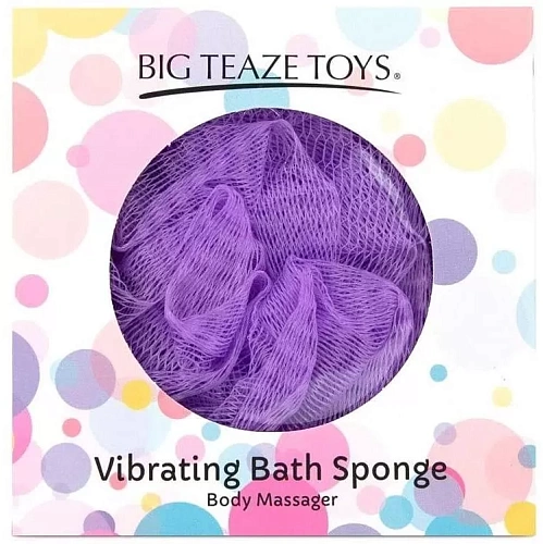 Вибропуля для клитора Bath Sponge Vibrating с губкой для ванны