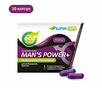 Возбуждающее средство для мужчин Super Caps Man’s Power+ 10 капсул