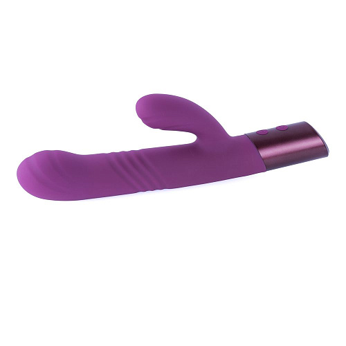 Вибратор-кролик с&nbsp;движением Selove Thrusty, фиолетовый