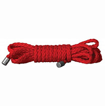 Веревка Kinbaku Mini Rope 1.5 м, красная