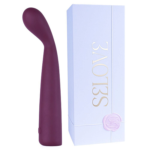 Вибратор для G&nbsp;точки Selove TouchBend, фиолетовый