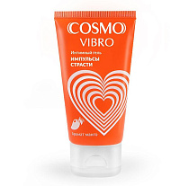 Возбуждающий водный вагинальный лубрикант Cosmo Vibro Tropic с ароматом манго, 50 г