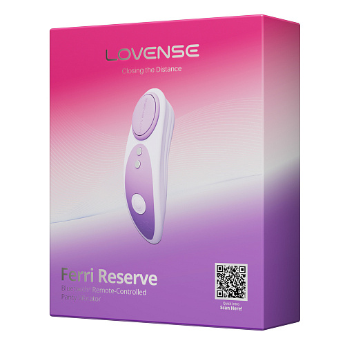 Вибромассажер в&nbsp;трусики с&nbsp;ДУ&nbsp;Lovense Ferri Reserve