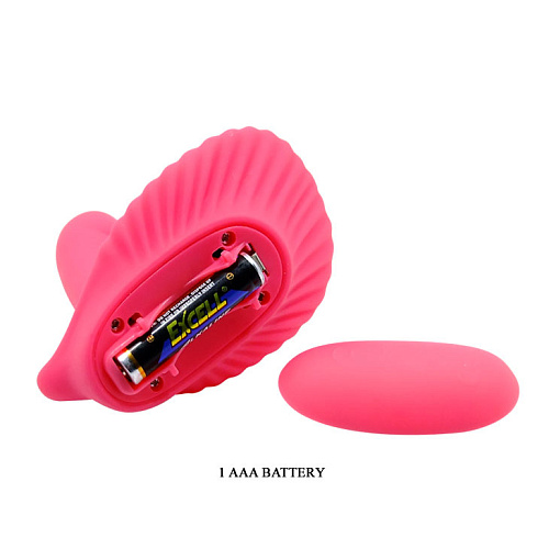 Вибратор в трусики с ДУ Fancy Clamshell