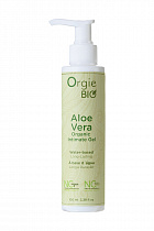 Органический массажный гель Orgie Bio Aloe Vera с ароматом алоэ вера (100 мл)