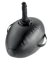 Надувной мяч с дилдо Pipedream Body Dock Inflatable Love Ball