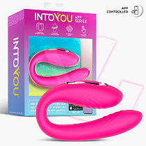 Вибромассажер для пар с вращением и ДУ IntoYou Couty